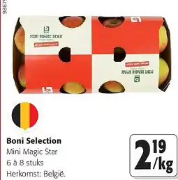 Colruyt Boni Selection Mini Magic Star aanbieding