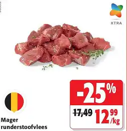 Colruyt Mager runderstoofvlees aanbieding