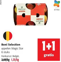Colruyt Boni Selection appelen Magic Star 6 stuks aanbieding