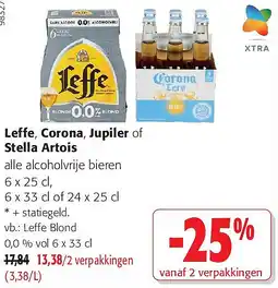 Colruyt Leffe, Corona, Jupiler of Stella Artois aanbieding