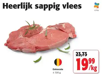 Colruyt Entrecote aanbieding
