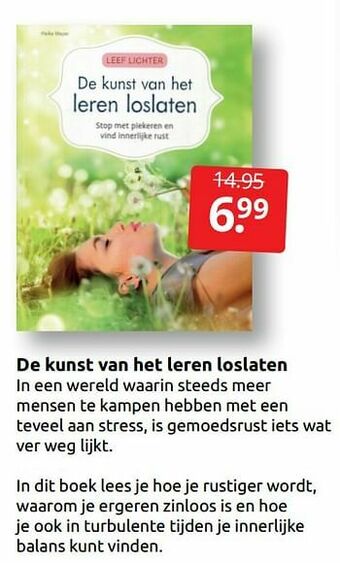 Boekenvoordeel De kunst van het leren loslaten aanbieding