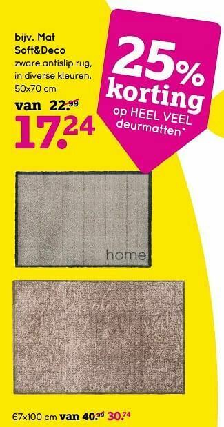 Mat soft+deco