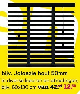 Leen Bakker Jaloezie aanbieding