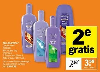 Albert Heijn Iedere dag shampoo aanbieding