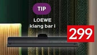 Selexion Loewe klang bar i aanbieding