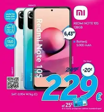 Xiaomi redmi note 10s 128gb