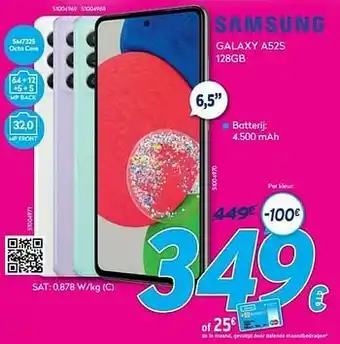 Samsung galaxy a52s 128gb