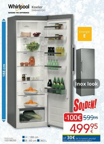 Eldi Whirlpool Koeler aanbieding