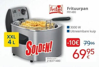 Eldi Fritel Frituurpan aanbieding