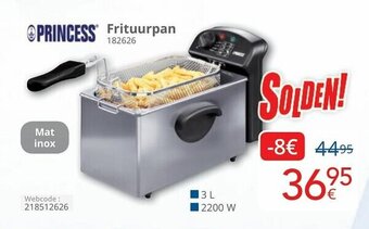 Eldi Princess Frituurpan aanbieding
