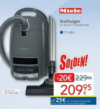 Eldi Miele Stofzuiger aanbieding