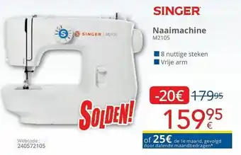 Eldi Singer Naaimachine aanbieding