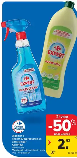 Carrefour Algemene onderhoudsproducten en allesreiniger Carrefour aanbieding