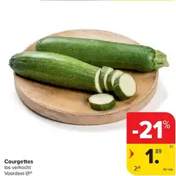 Carrefour Courgettes aanbieding