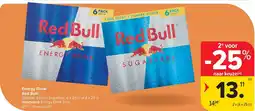Carrefour Energy Drink Red Bull aanbieding