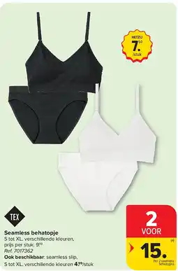 Carrefour Seamless behatopje aanbieding