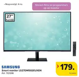 Carrefour Smart monitor LS27DM502EUXEN aanbieding