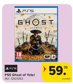 Carrefour PS5 Ghost of Yotei aanbieding