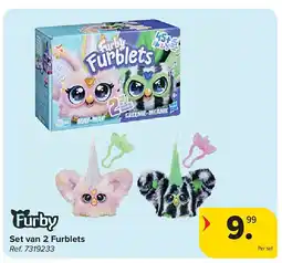 Carrefour Set van 2 Furblets aanbieding