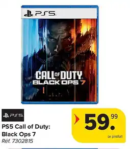 Carrefour PS5 Call of Duty: Black Ops 7 aanbieding