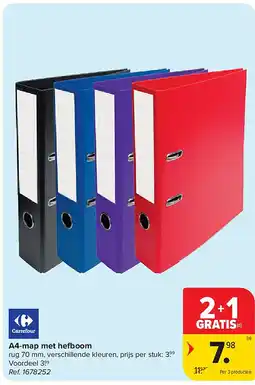 Carrefour A4-map met he oom aanbieding
