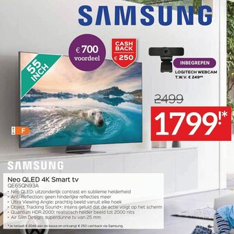 Selexion Samsung Neo QLED 4K Smart tv aanbieding
