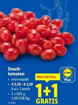 Lidl Snacktomaten aanbieding