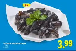 Lidl Zeeuwse mosselen super aanbieding