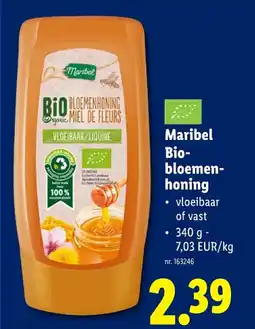 Lidl Biobloemenhoning aanbieding