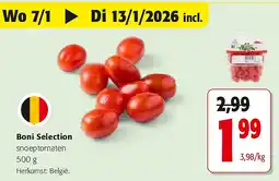 Colruyt Boni Selection snoeptomaten aanbieding