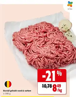 Colruyt Bereid gehakt rund & varken aanbieding