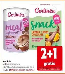 Colruyt Gerlinéa Afslankshake chocoladesmaak 436 g aanbieding