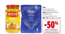 Colruyt Bosto groentesaus Curry aanbieding