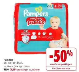 Colruyt Pampers aanbieding