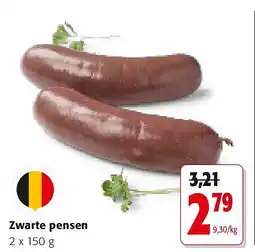 Colruyt Zwarte pensen aanbieding