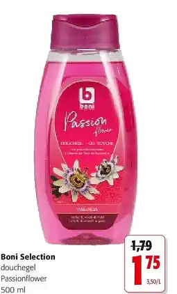 Colruyt Boni Selection douchegel Passionflower 500 ml aanbieding