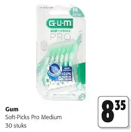 Colruyt Gum Soft-Picks Pro Medium 30 stuks aanbieding