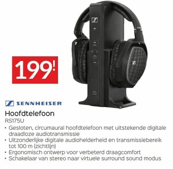 Selexion Sennheiser Hoofdtelefoon aanbieding