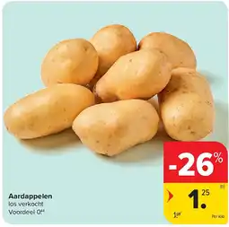 Carrefour Aardappelen aanbieding