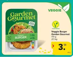 Carrefour Veggie Burger Garden Gourmet aanbieding