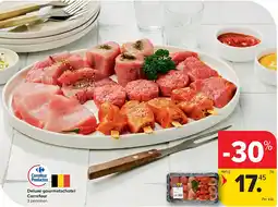 Carrefour Deluxe gourmetschotel Carrefour aanbieding