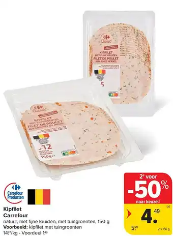 Carrefour Kipfi let Carrefour aanbieding