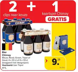 Carrefour Bier Chimay aanbieding