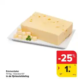 Carrefour Emmentaler aanbieding