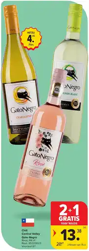 Carrefour Chili Central Valley Gato Negro aanbieding