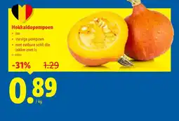 Lidl Hokkaidopompoen aanbieding