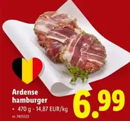 Lidl Ardense hamburger aanbieding