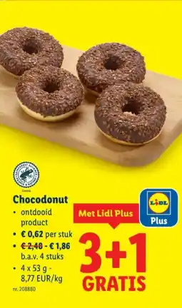 Lidl Chocodonut aanbieding