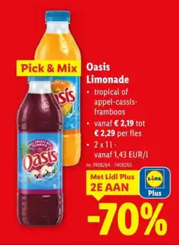 Lidl Oasis Limonade aanbieding